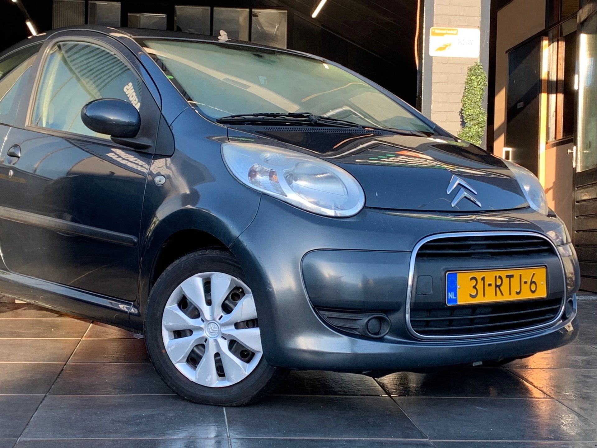 Citroen C1 1.0-12V Ambiance|Airco|El Ramen|Multimediascherm, Auto's, Voorwielaandrijving, Euro 5, Stof, Gebruikt