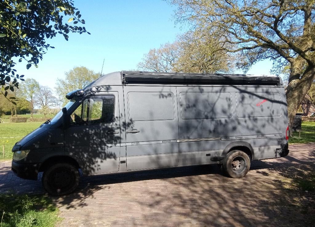 Mercedes 416CDI L3H2 | Dubbele Schuifdeur | 160pk 5-cilinder, Caravans en Kamperen, Campers, Luifel, Tot en met 2, Particulier
