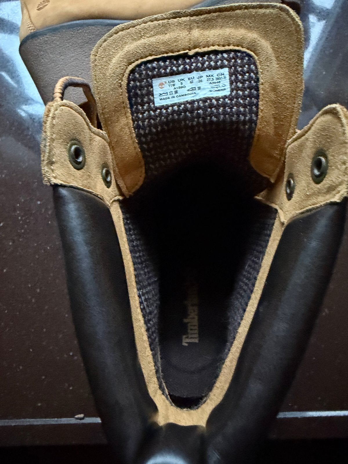 Timberland Wedge Boots - Zo goed als nieuw, Overige kleuren, Lage of Enkellaarzen, Ophalen of Verzenden, Zo goed als nieuw