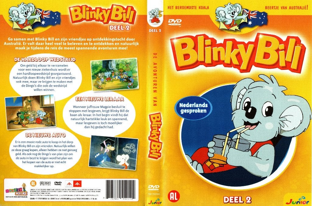 Blinky Bill, deel 2, Alle leeftijden, Ophalen of Verzenden, Zo goed als nieuw