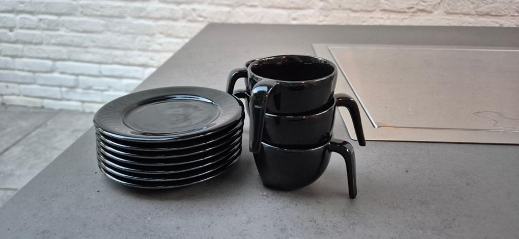 Arabia Finland Ego espresso set, Huis en Inrichting, Keuken | Servies, Ophalen of Verzenden, Zo goed als nieuw, Overige stijlen