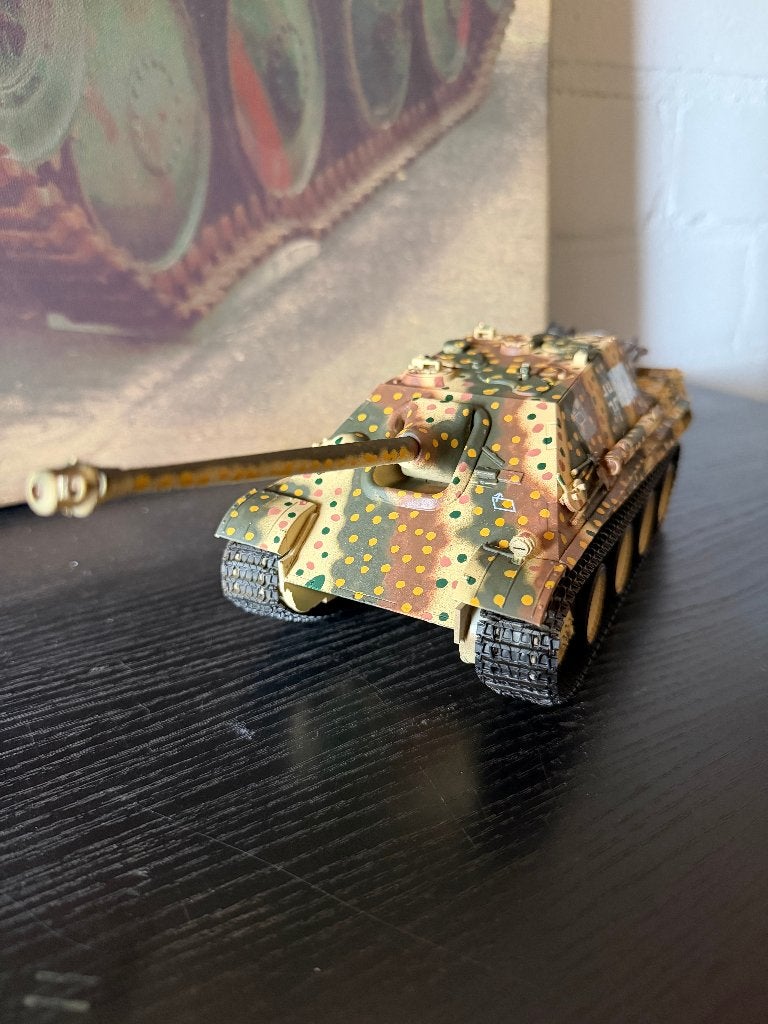 Jagdpanther early modelbouw, Overige merken, Tank, Groter dan 1:32, Ophalen of Verzenden