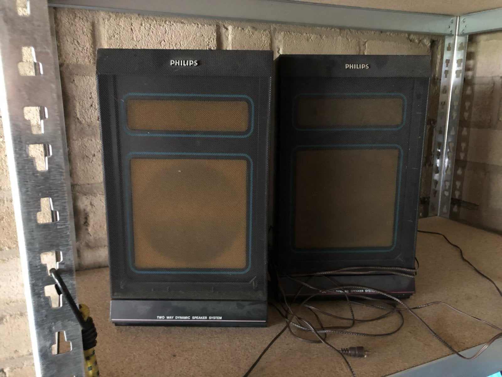 Philips FB462 Stereo Speakers - Vintage Geluid, Audio, Tv en Foto, Stereo speakers, Philips, Gebruikt, Ophalen of Verzenden