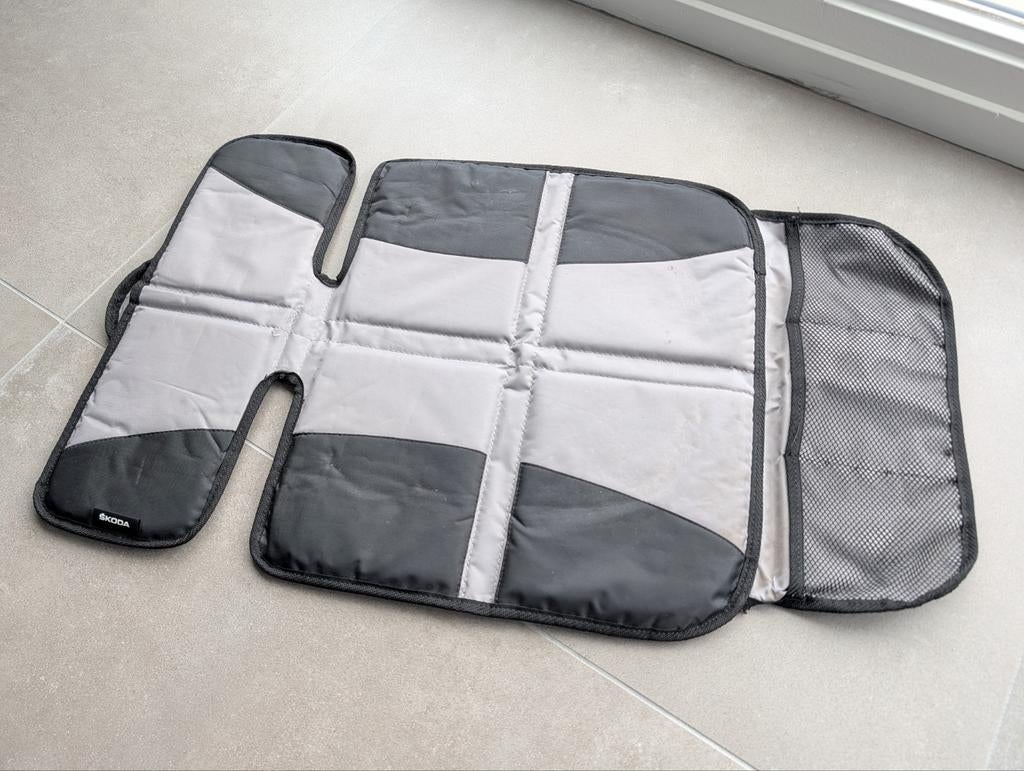 Skoda car seat protector, Ophalen of Verzenden, Gebruikt, Universeel