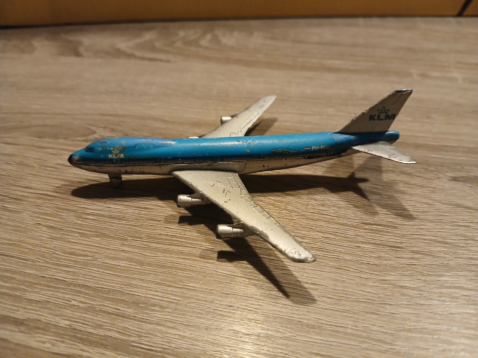 KLM Boeing 747 vintage jaren 70 merk Schuco, Ophalen of Verzenden, Overige typen