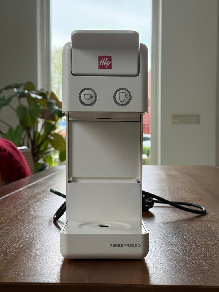 Illy Iperespresso Koffiemachine - Wit, Ophalen, Koffiepads en cups, Koffiemachine, Zo goed als nieuw