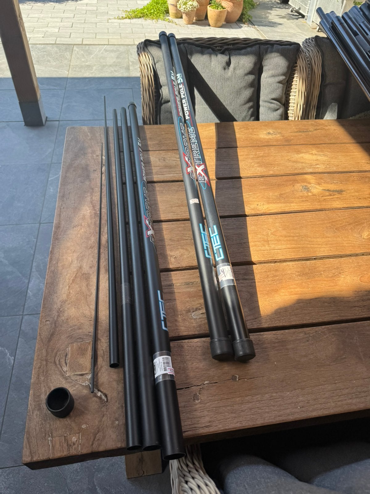 nieuwe spro ctec extreme power pole 5 meter hengels, Ophalen of Verzenden, Nieuw, Vaste hengel
