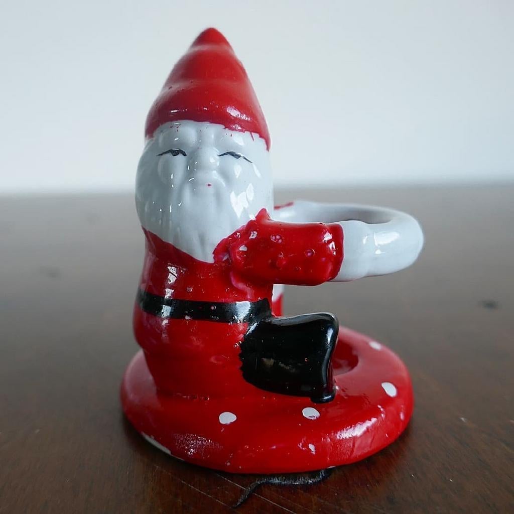 Kaarshouder kerstman, Diversen, Kerst, Ophalen of Verzenden, Zo goed als nieuw
