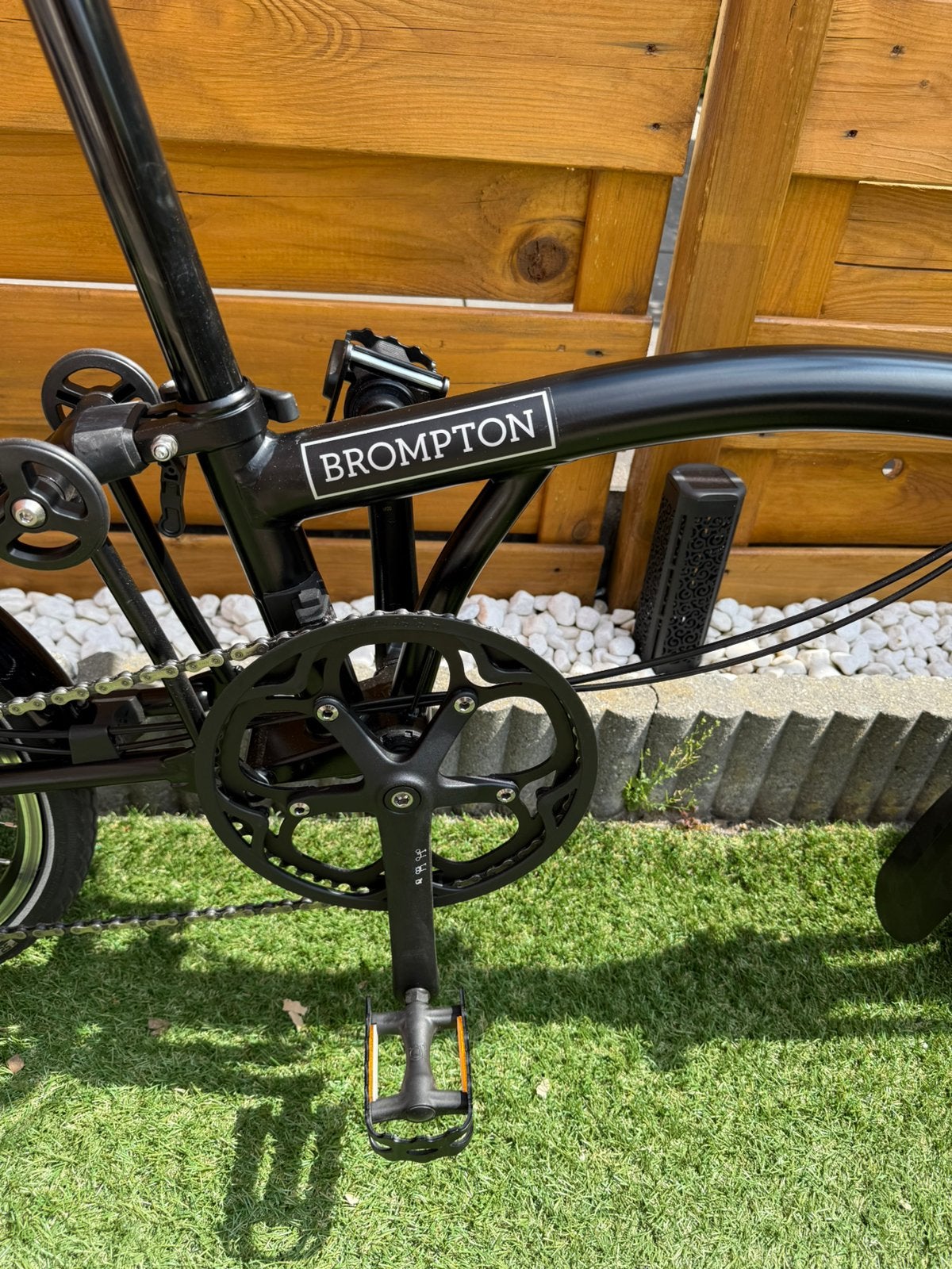 Foto 5 van Brompton C-Line H4R ref zwart, vouwfiets, als nieuw!
