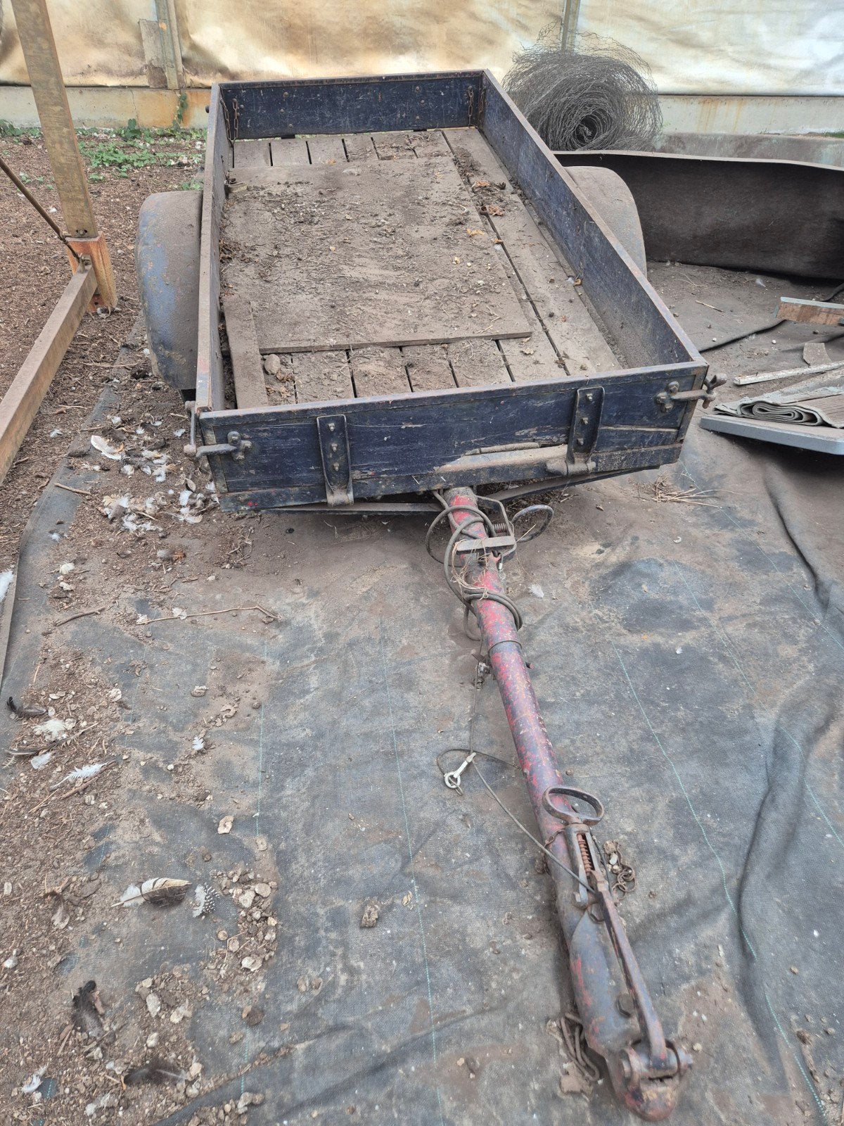 Aanhangwagen 105x210cm - Opknapper, Ophalen, Gebruikt