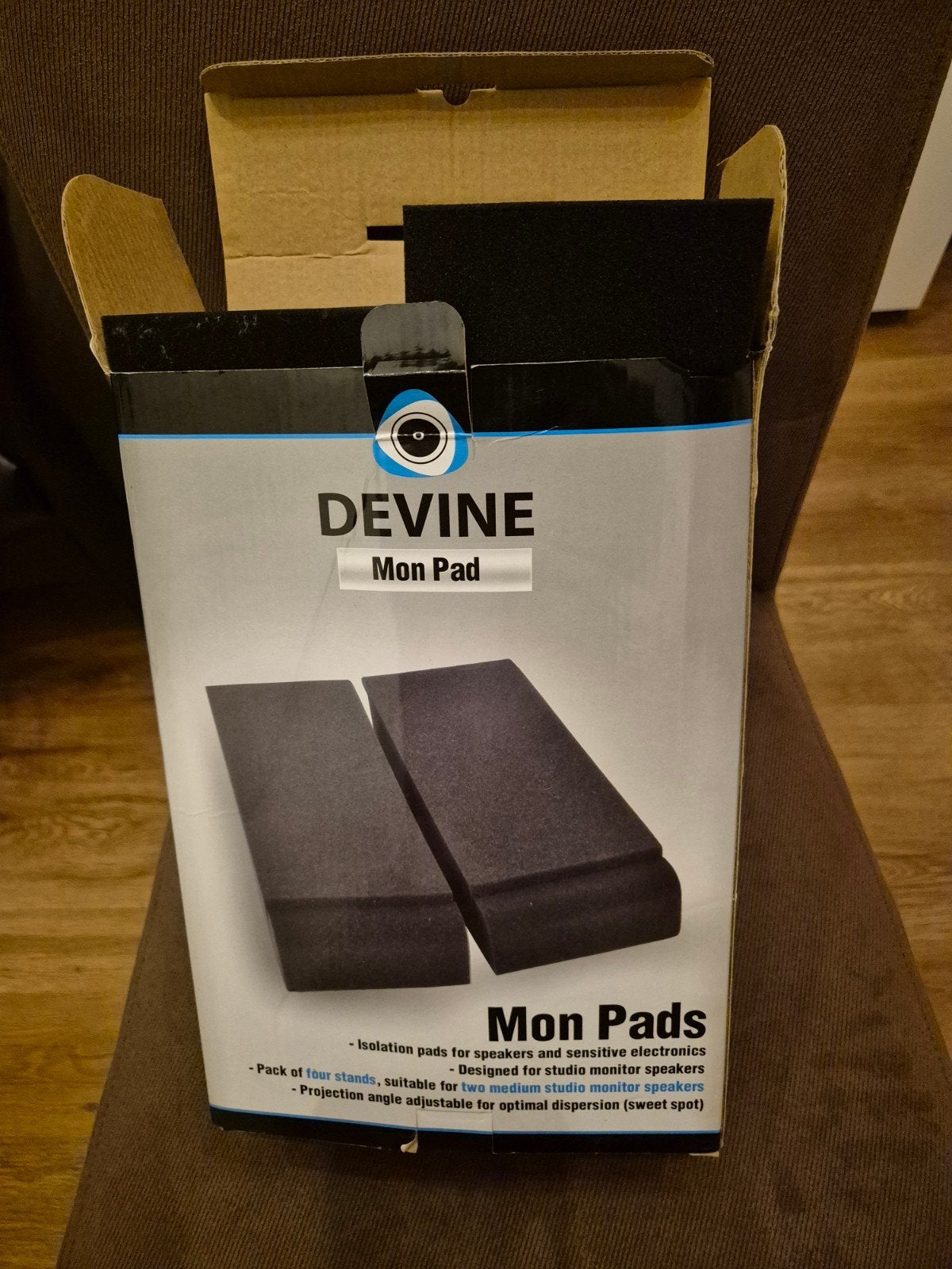 Devine Mon Pad - Monitor Isolatie Pads, Ophalen, Zo goed als nieuw, Studiomonitor, Overige merken