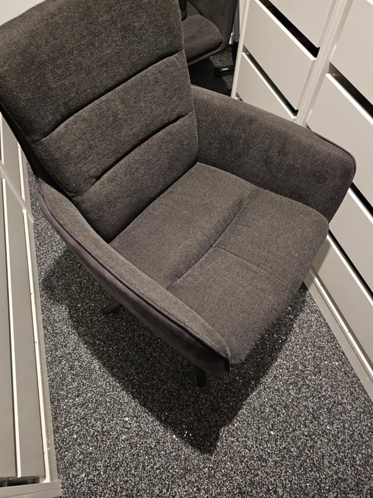 Pronto 360 gradendraaistoel setprijs 2 stoelen, Huis en Inrichting, Stoelen, Ophalen of Verzenden, Zo goed als nieuw, Grijs, Vijf, Zes of meer stoelen
