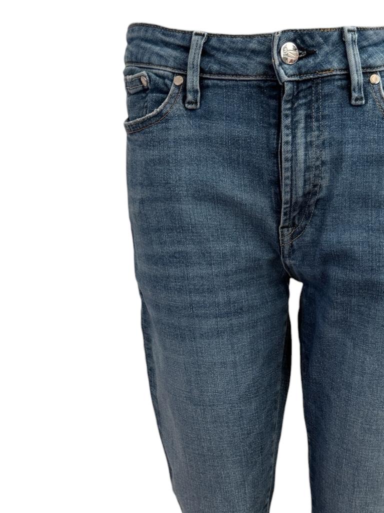 Denham spijkerbroek 28-30, Blauw, Ophalen of Verzenden, Zo goed als nieuw, W28 - W29 (confectie 36)