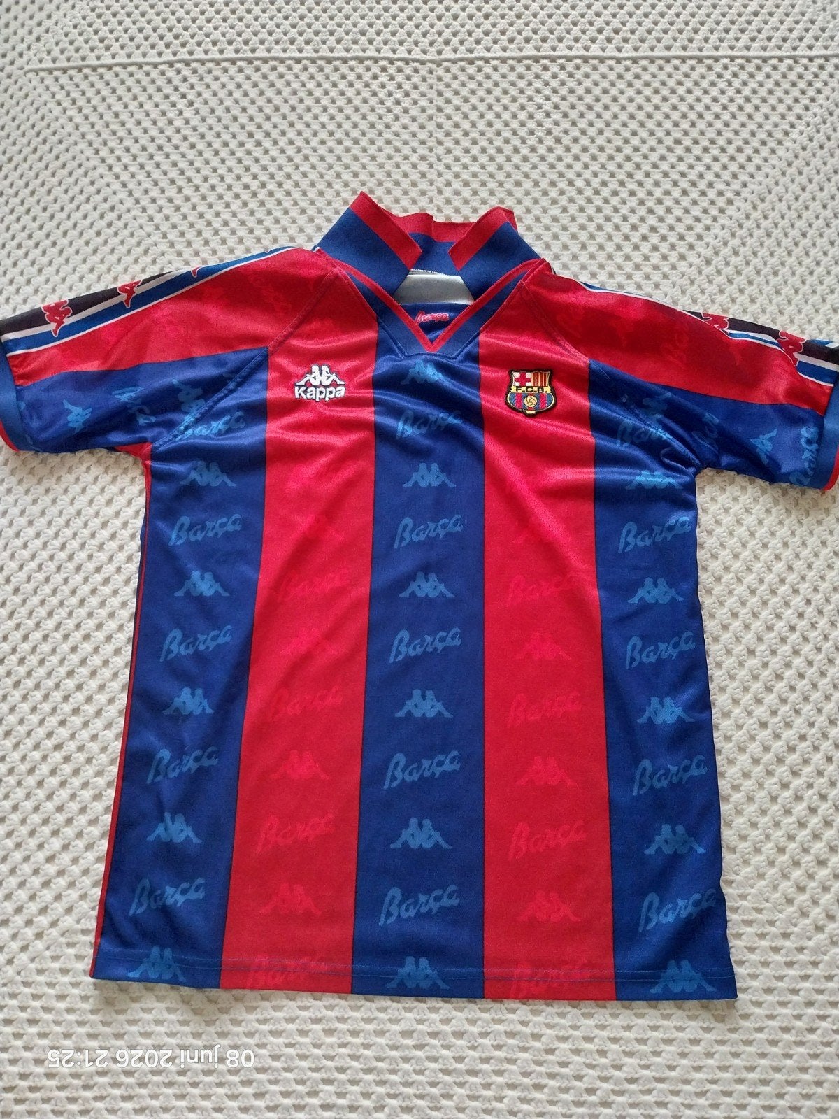 Origineel fc barcelona shirt 1996/1997, Kleding | Heren, Kappa, Ophalen of Verzenden, Zo goed als nieuw, Voetbal