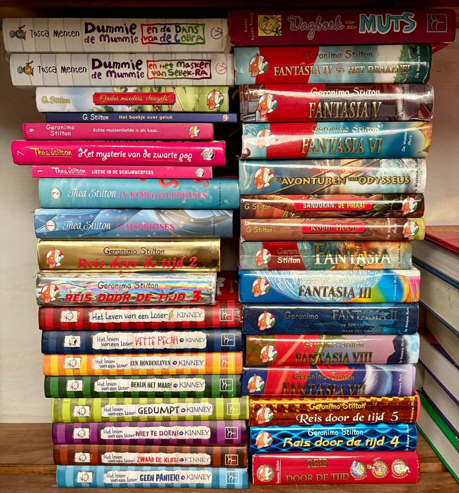 Tienerboeken, Ophalen, Gelezen
