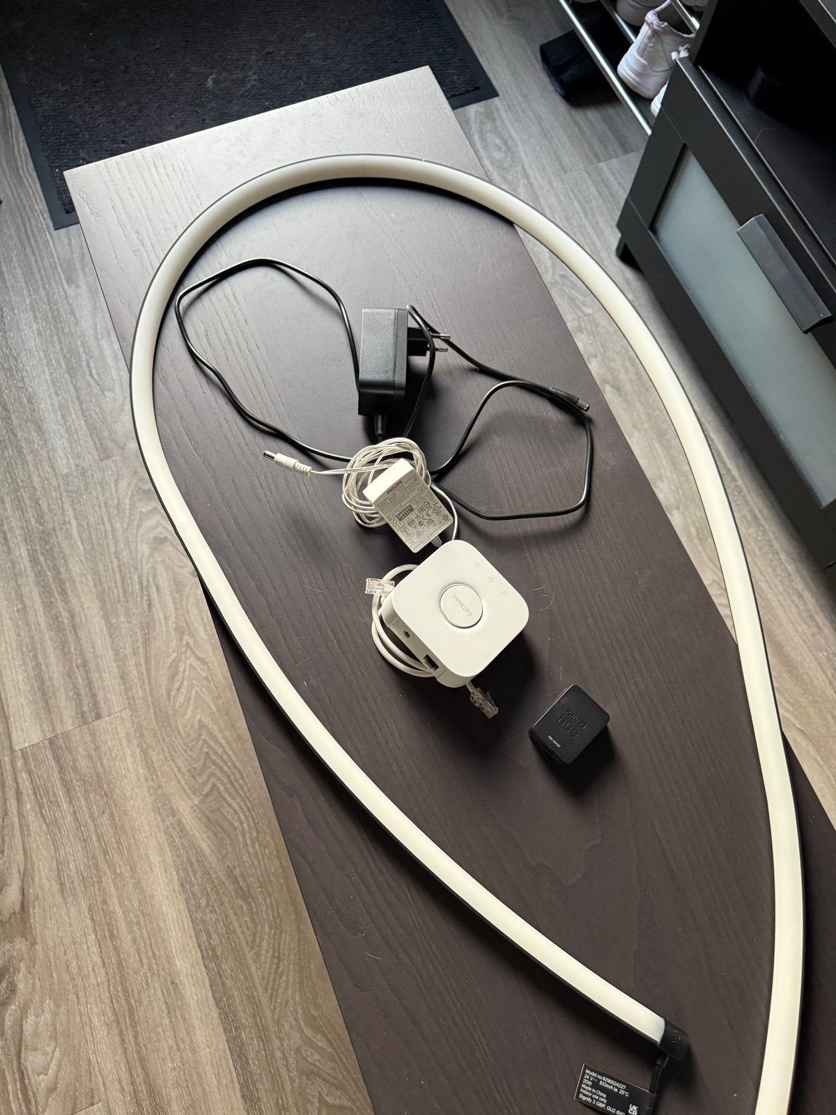 Philips Hue Gradient Lightstrip met Bridge (Hub), Wit, Ophalen of Verzenden, Kleur aanpasbaar, Philips Hue