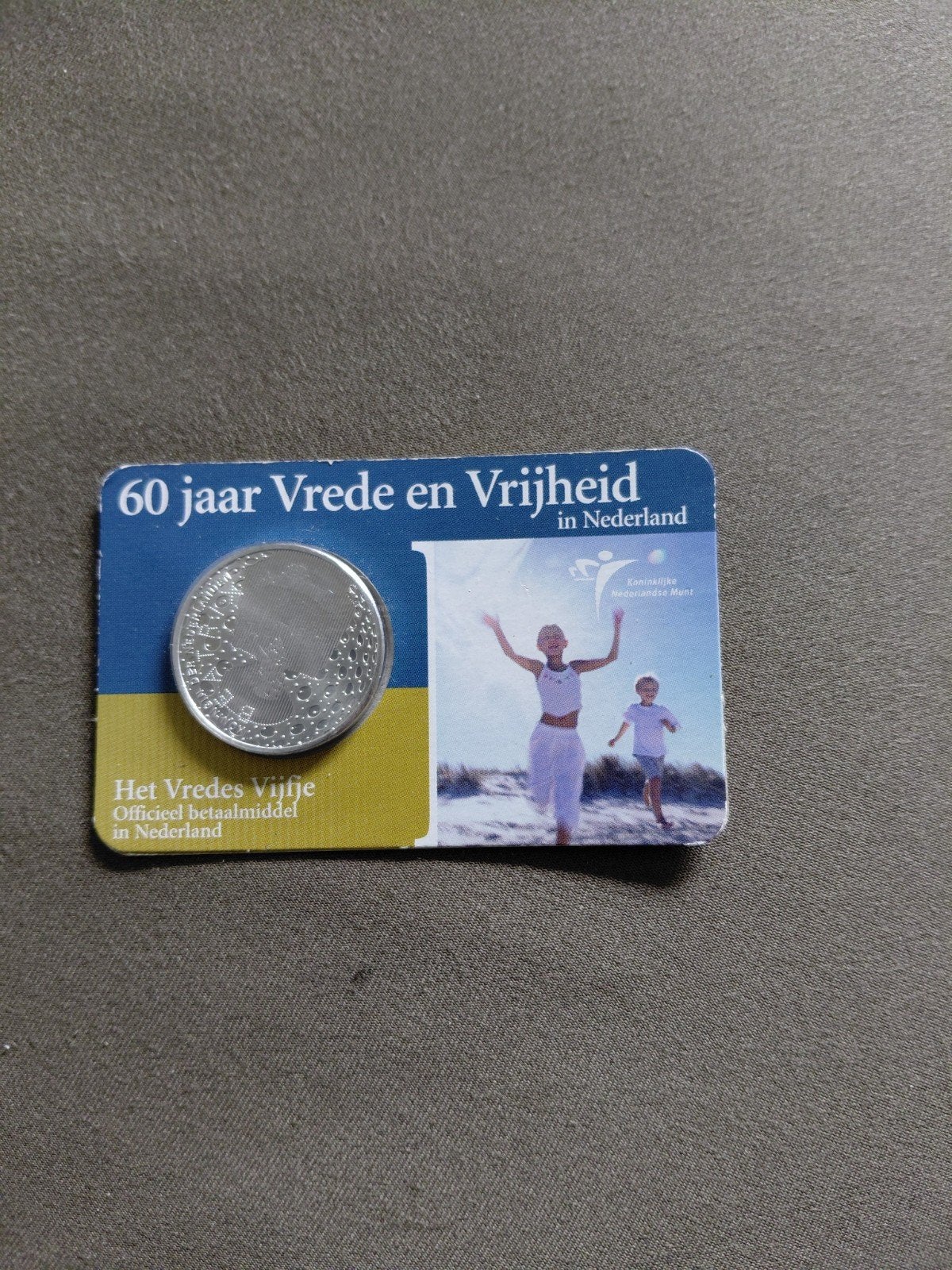 vredes vijfje, Ophalen of Verzenden, Koningin Beatrix, Euro's
