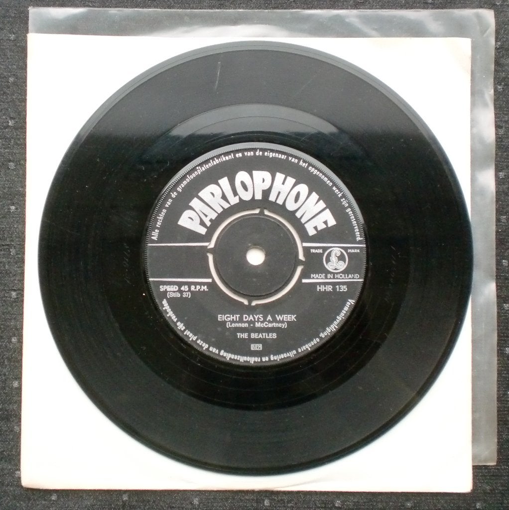 The Beatles - Eight days a week / Baby’s in Black (1965 NL), Gebruikt, 7 inch, Pop, Overige typen