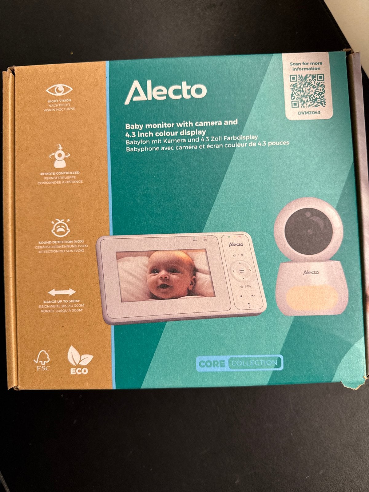 like New Alecto Babyfoon, Kinderen en Baby's, Ophalen of Verzenden, Zo goed als nieuw, 250 meter of meer, Camera