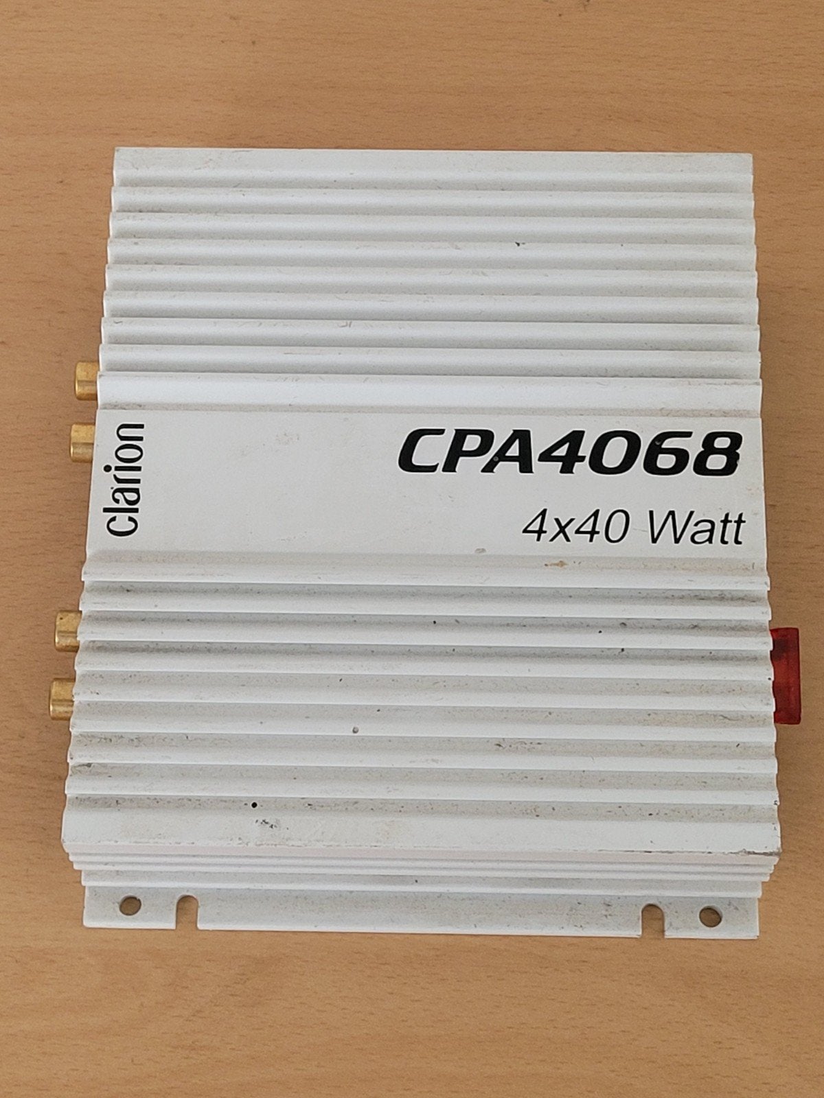 Clarion CPA4068 4x40 Watt Versterker, Gebruikt, Clarion, Onbekend, Ophalen of Verzenden