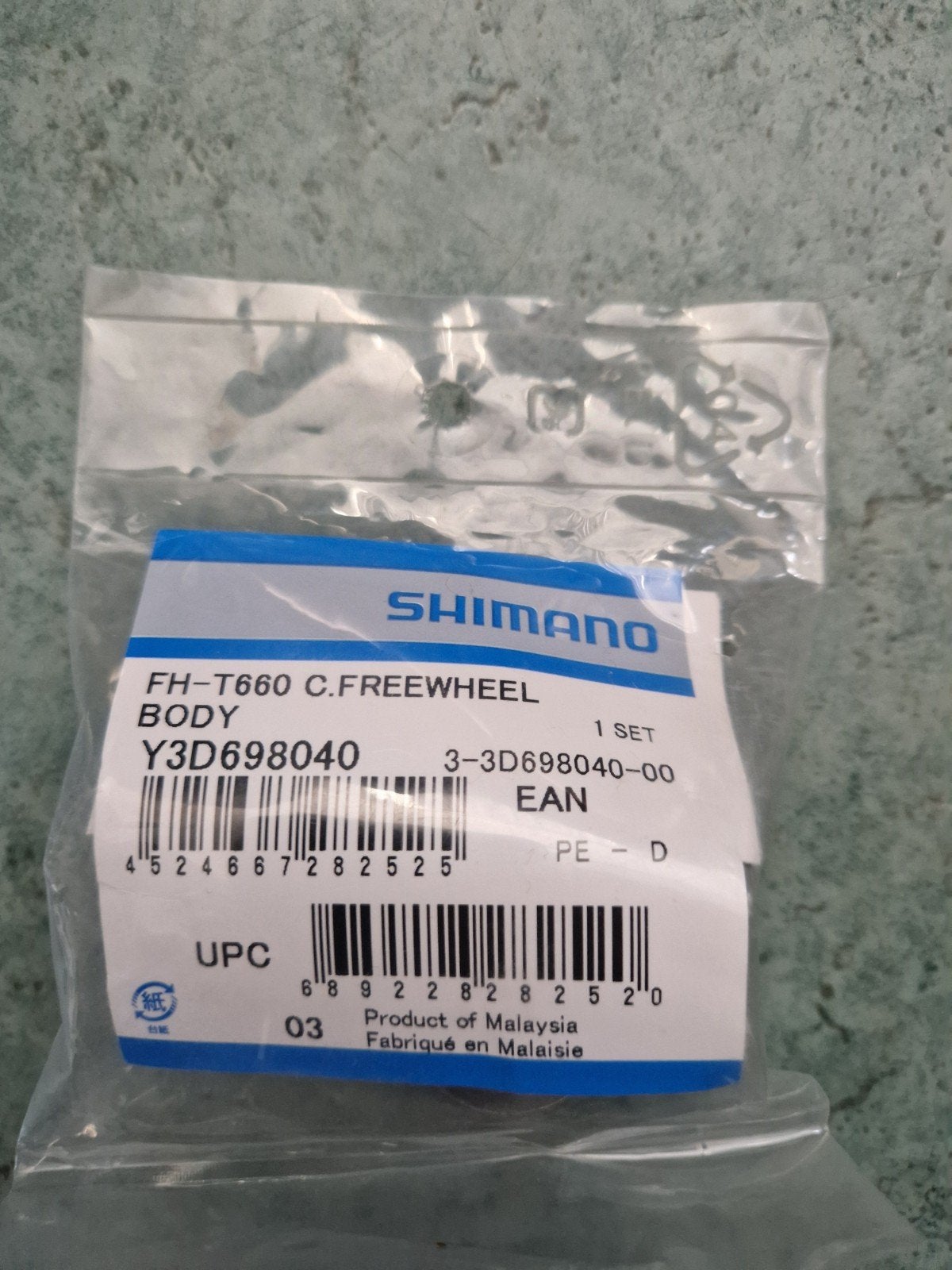 Shimano FH-T660 C.FREEWHEEL BODY Y3D698040, Overige typen, Ophalen of Verzenden, Shimano, Nieuw