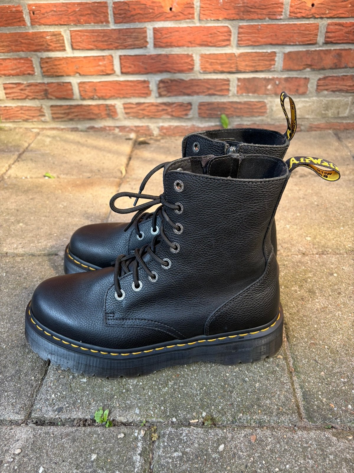 Dr Martens Jadon lll zwart maat 46, Ophalen of Verzenden, Zo goed als nieuw, Zwart, Boots