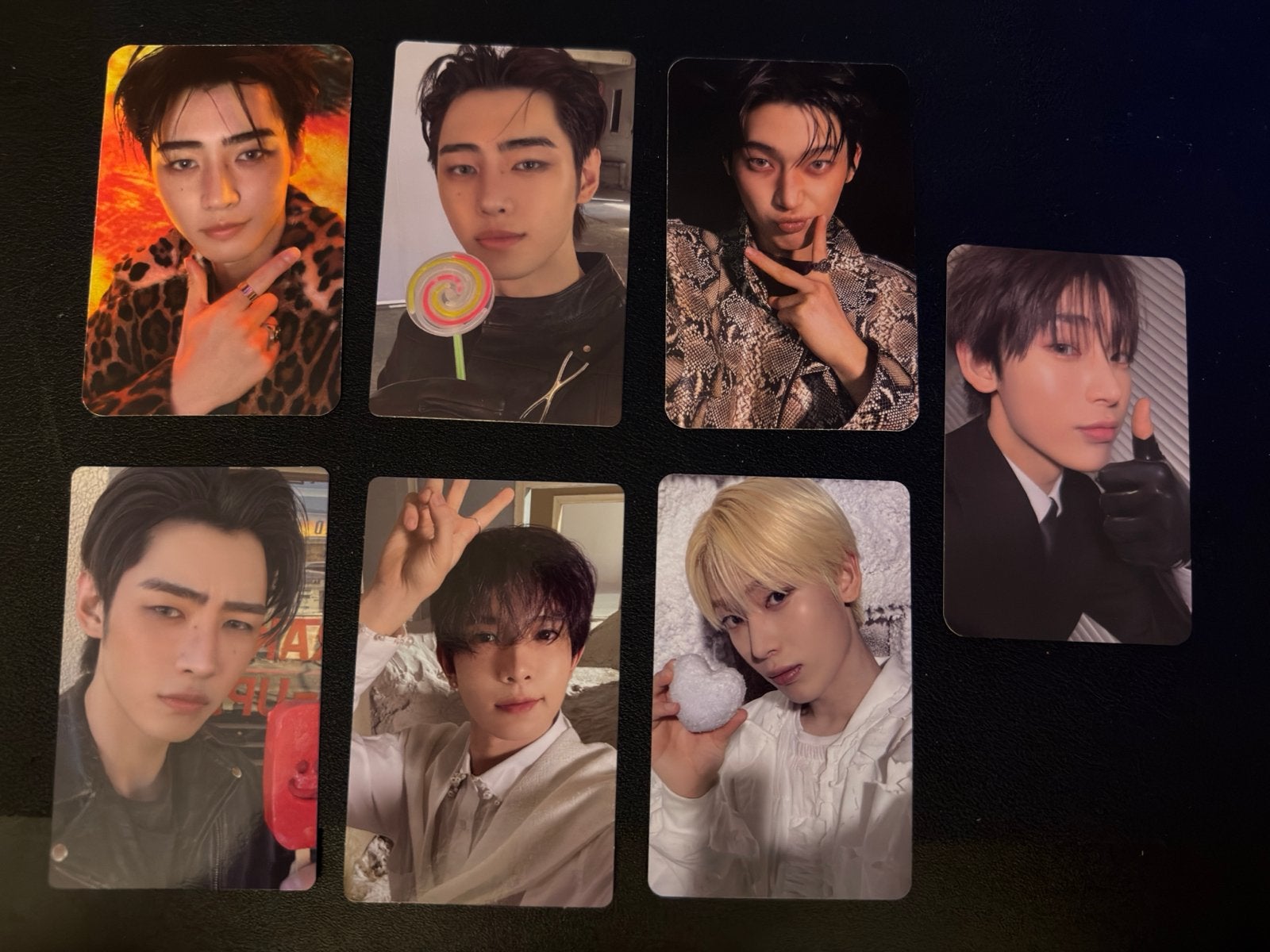Enhypen - Sunghoon, Sunoo & Heeseung/Evan photocards, Ophalen of Verzenden