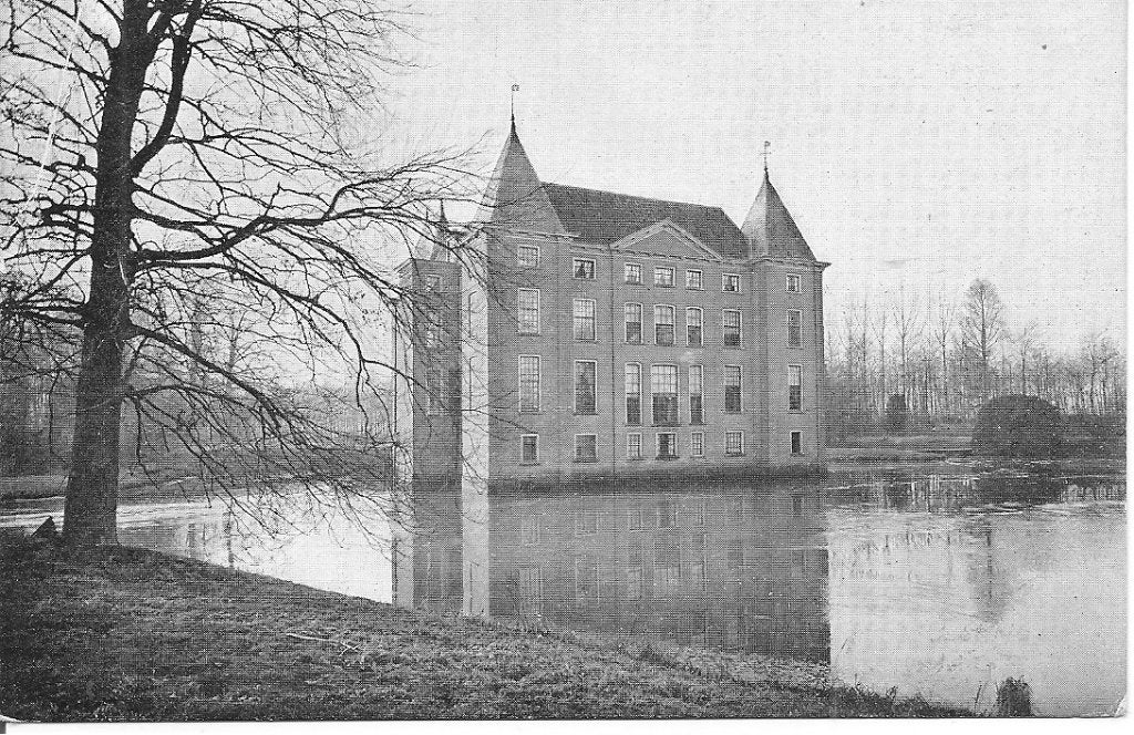 Oude ansichtkaart Kasteel Hardenbroek, Driebergen, Ophalen of Verzenden, 1920 tot 1940, Gelopen, Utrecht