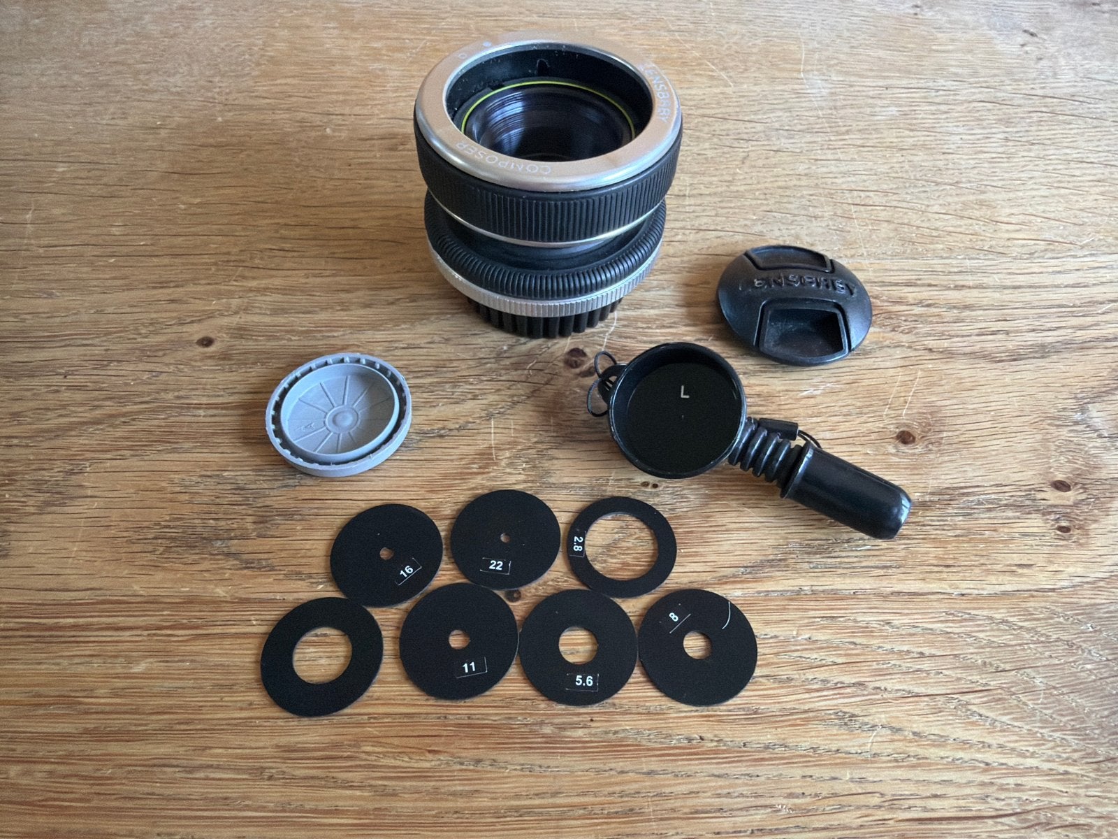 Lensbaby Composer voor Nikon - Creatieve Lens, Gebruikt, Overige typen, Nikon, Ophalen of Verzenden