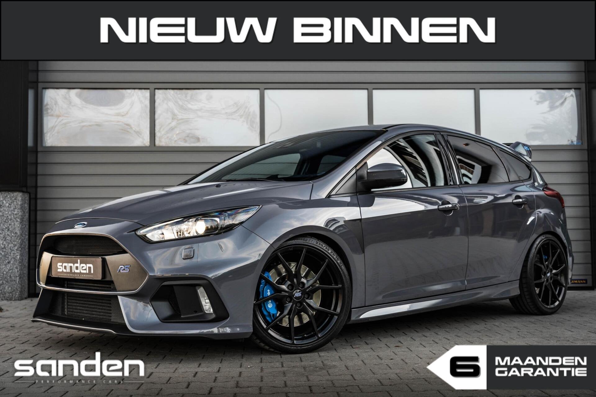 Ford Focus 2.3 RS|StealthGrey|Recaro|CarPlay|Cam|Sony|KW set, 4 cilinders, 2300 cc, Bedrijf, Handgeschakeld