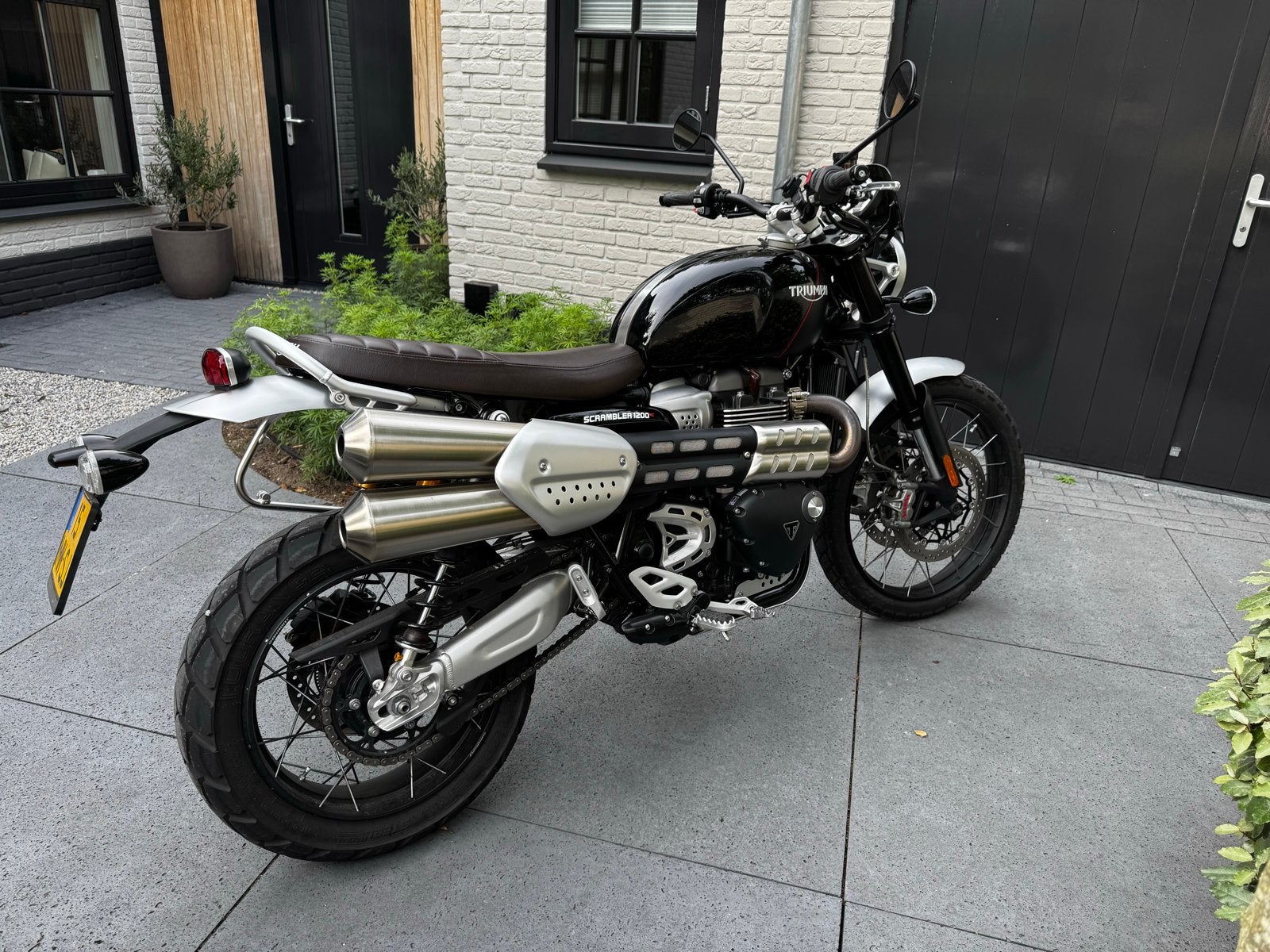Triumph Scrambler 1200 XC - bj. 2021. Zeer nette staat, 2 cilinders, Motorrijbewijs A, Gebruikt, Handvatverwarming