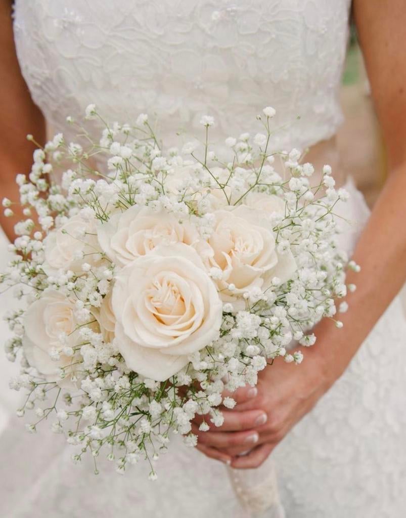 Bruidsboeket - Bridal bouquet - Brautstrauß, Kleding | Dames, Trouwkleding en Trouwaccessoires, Ophalen of Verzenden, Zo goed als nieuw