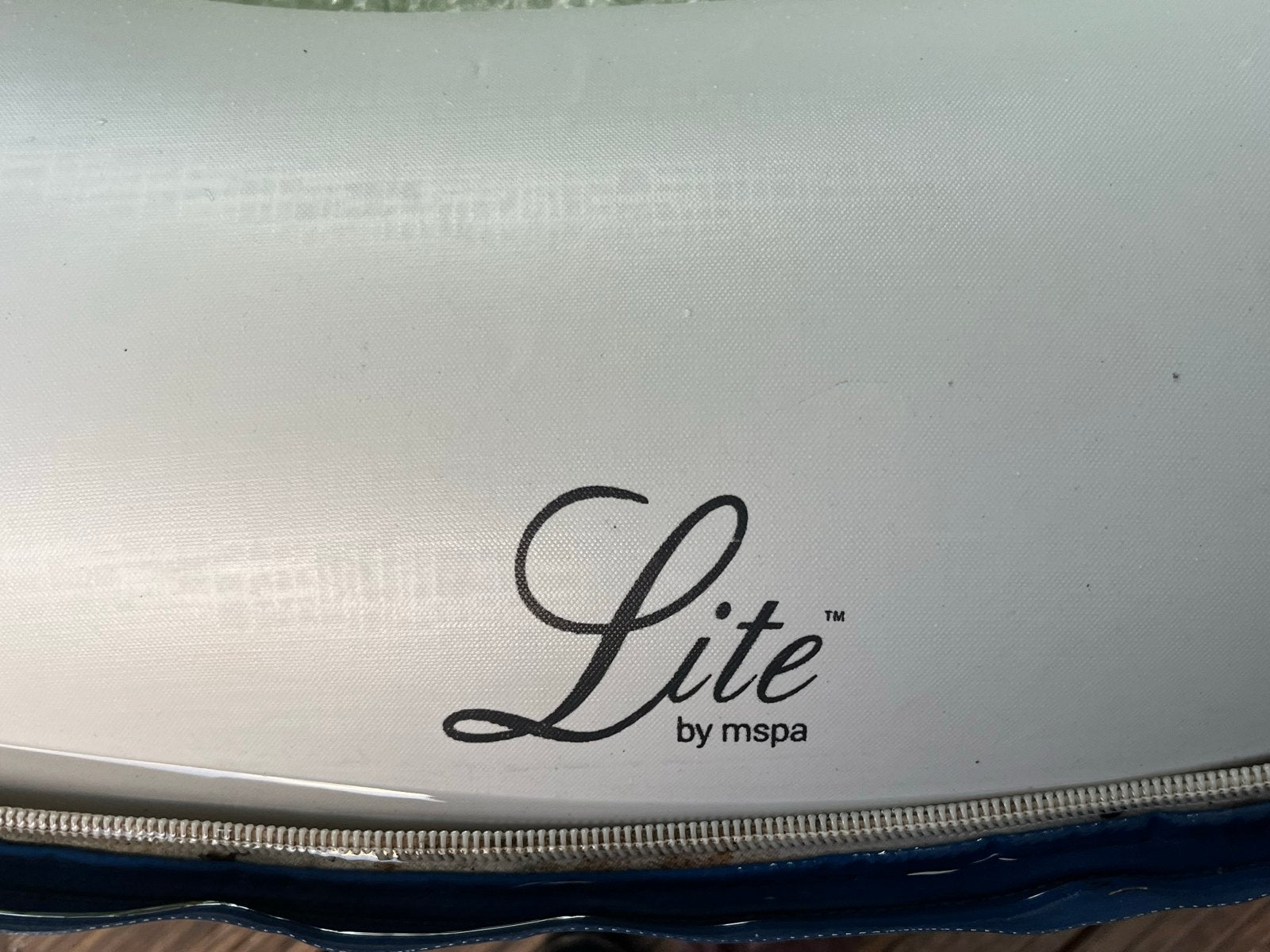 MSpa Lite opblaasbare jacuzzi met bubbels en verwarming, Ophalen, Rond, Zo goed als nieuw, Opzetzwembad