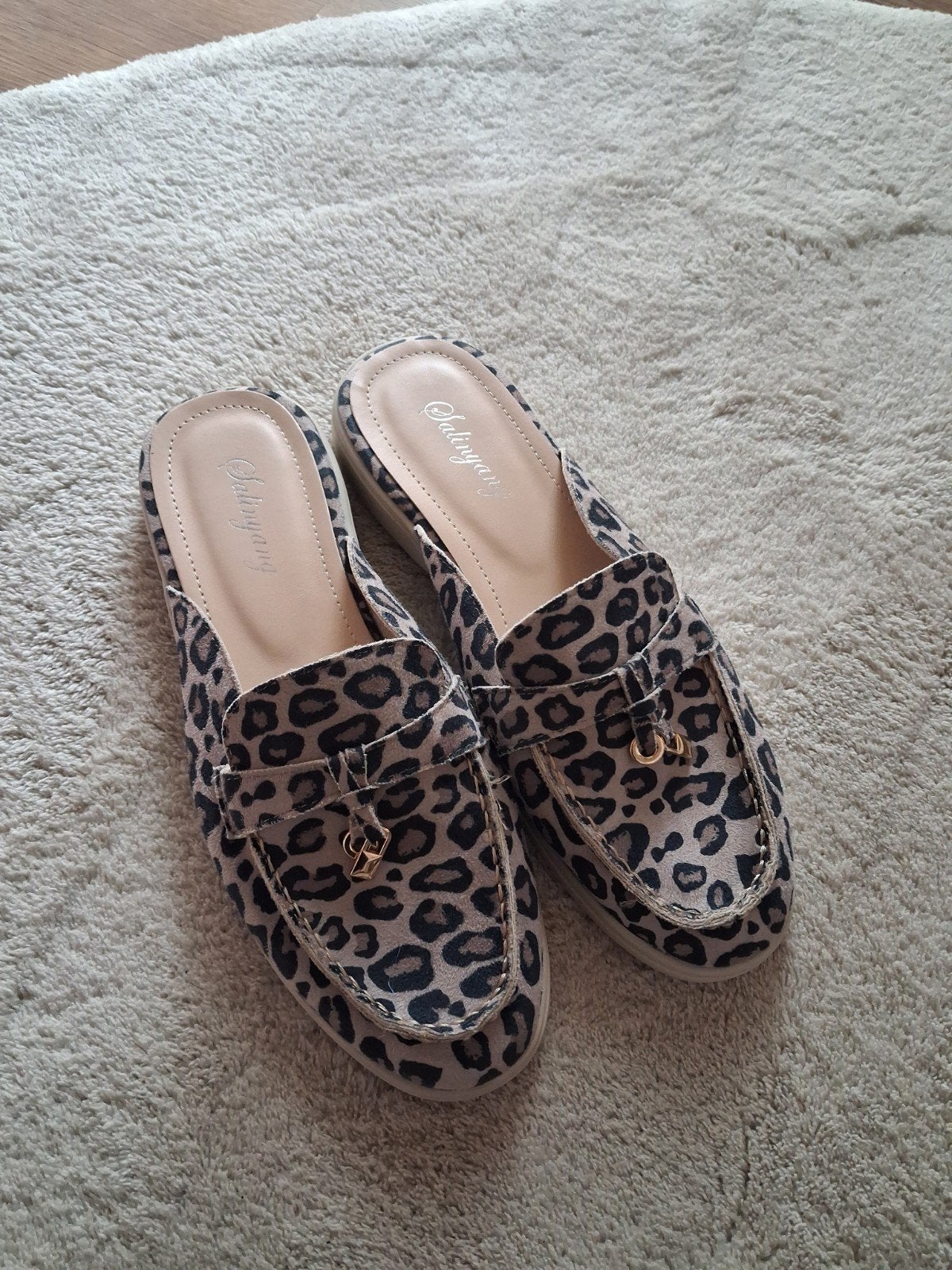 mooie dames slippers instappers tijgerprint maat 39, Kleding | Dames, Schoenen, Ophalen, Bruin, Instappers, Nieuw