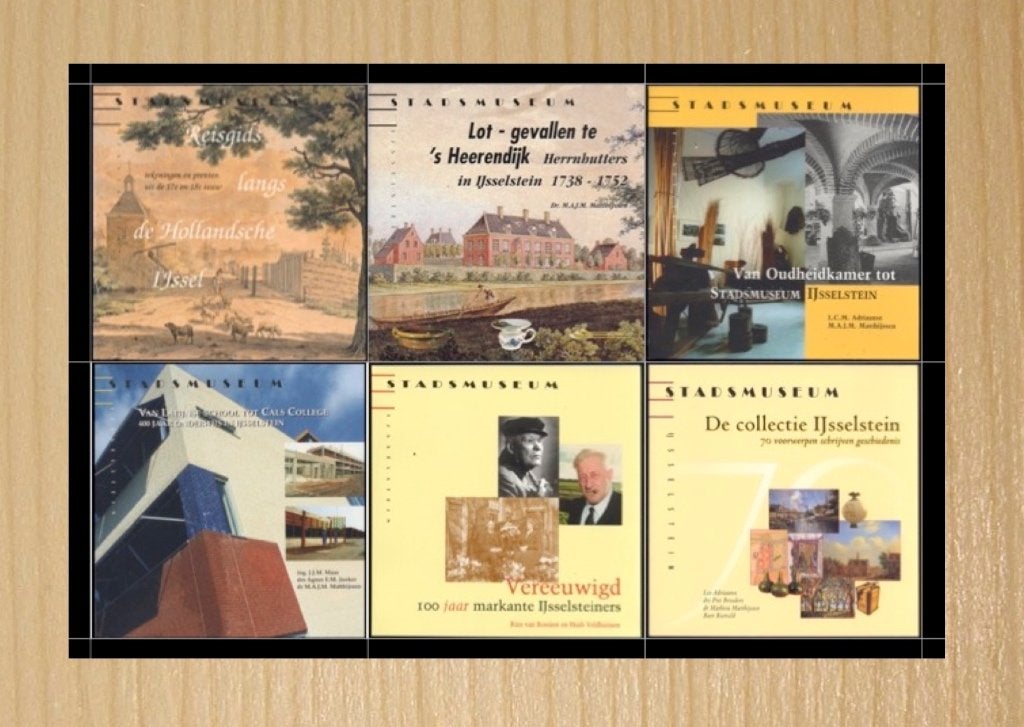 Hollandsche IJsselreeks 1 t/m 6 - Stadsmuseum IJsselstein, Ophalen of Verzenden, Nieuw, Diverse auteurs