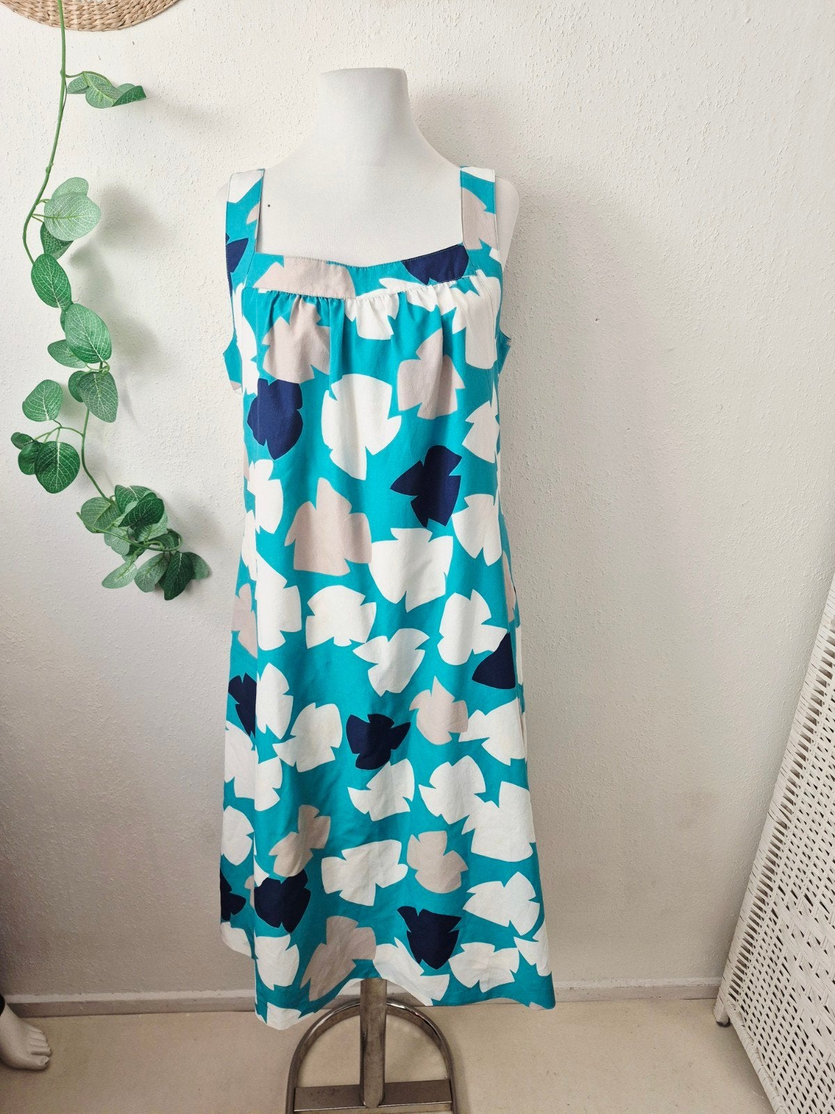 Vintage 80s zomerjurk M/L, Kleding | Dames, Maat 38/40 (M), Ophalen of Verzenden, Zo goed als nieuw, Vintage