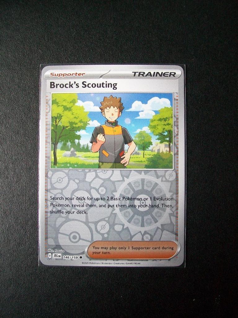 2020: Nieuwe Pokemon Kaart Holofoil BROCK's SCOUTING 146/159, Verzenden, Nieuw, Losse kaart, Foil