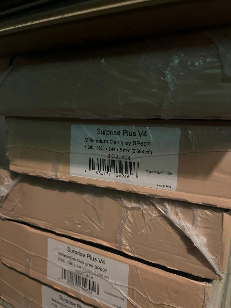 Laminaat Millennium Oak Grey, Ophalen, 50 tot 150 cm, Nieuw, 10 m² of meer