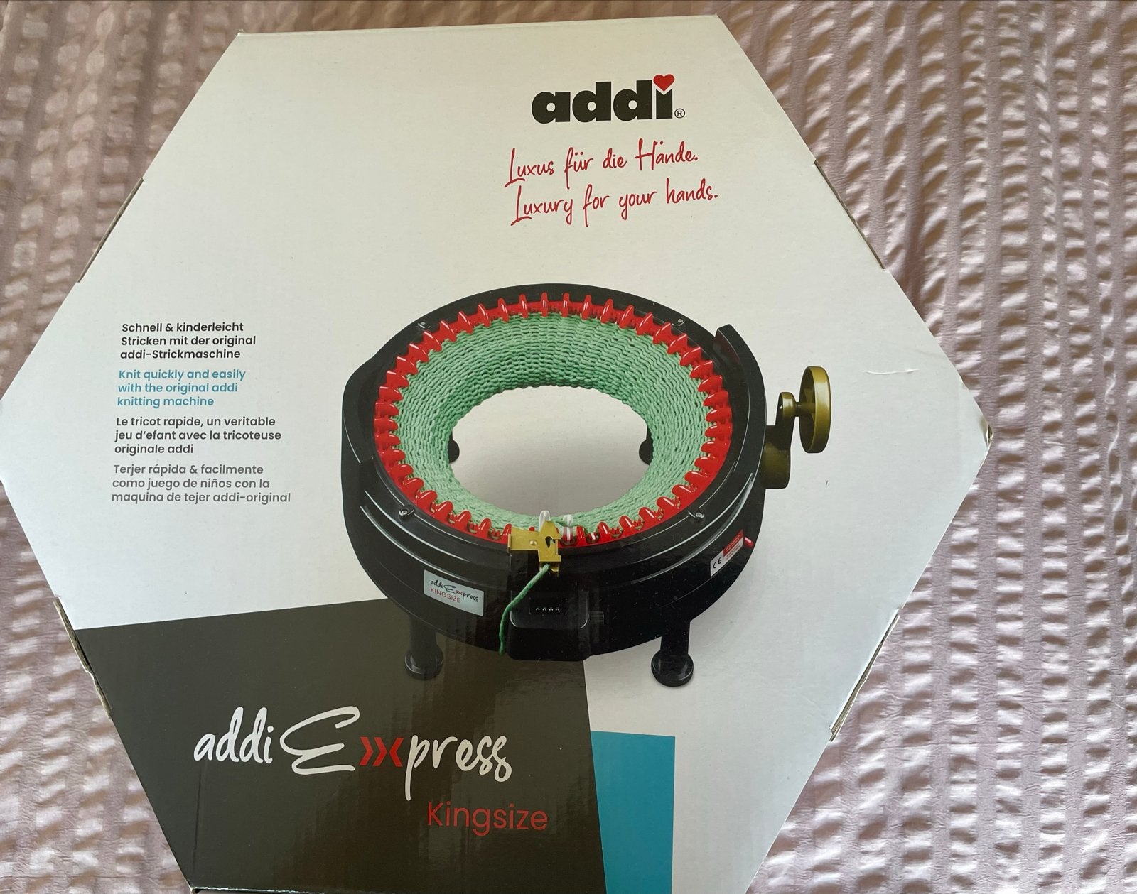 Nieuw Addi Express Kingsize breimachine, Ophalen, Zo goed als nieuw, Breien, Machine