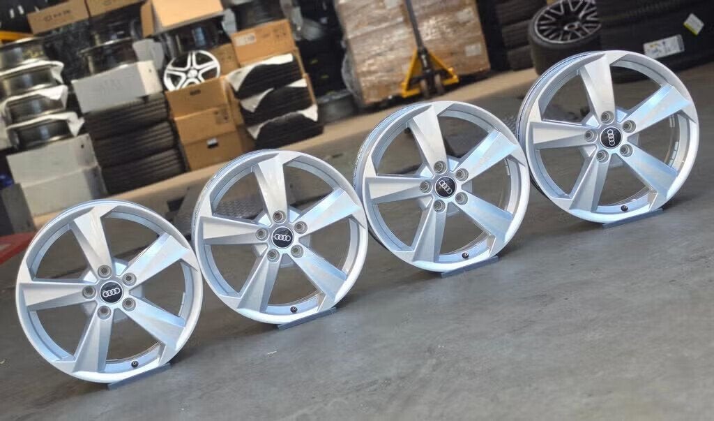 Nette 17" Orig AUDI A3 Q2 TT Velgen 5x112 Caddy Golf Leon, Gebruikt, Velg(en), -, -
