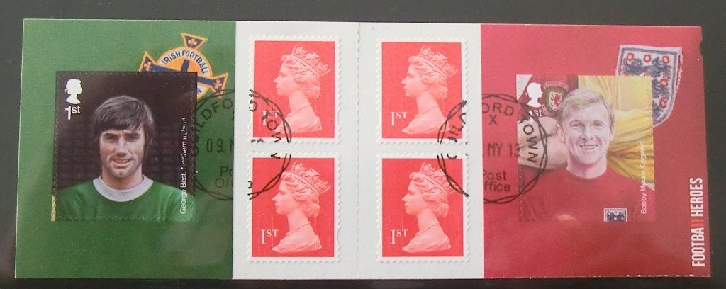postzegelboekje Engeland, PM 37, gest, Ophalen of Verzenden, Gestempeld