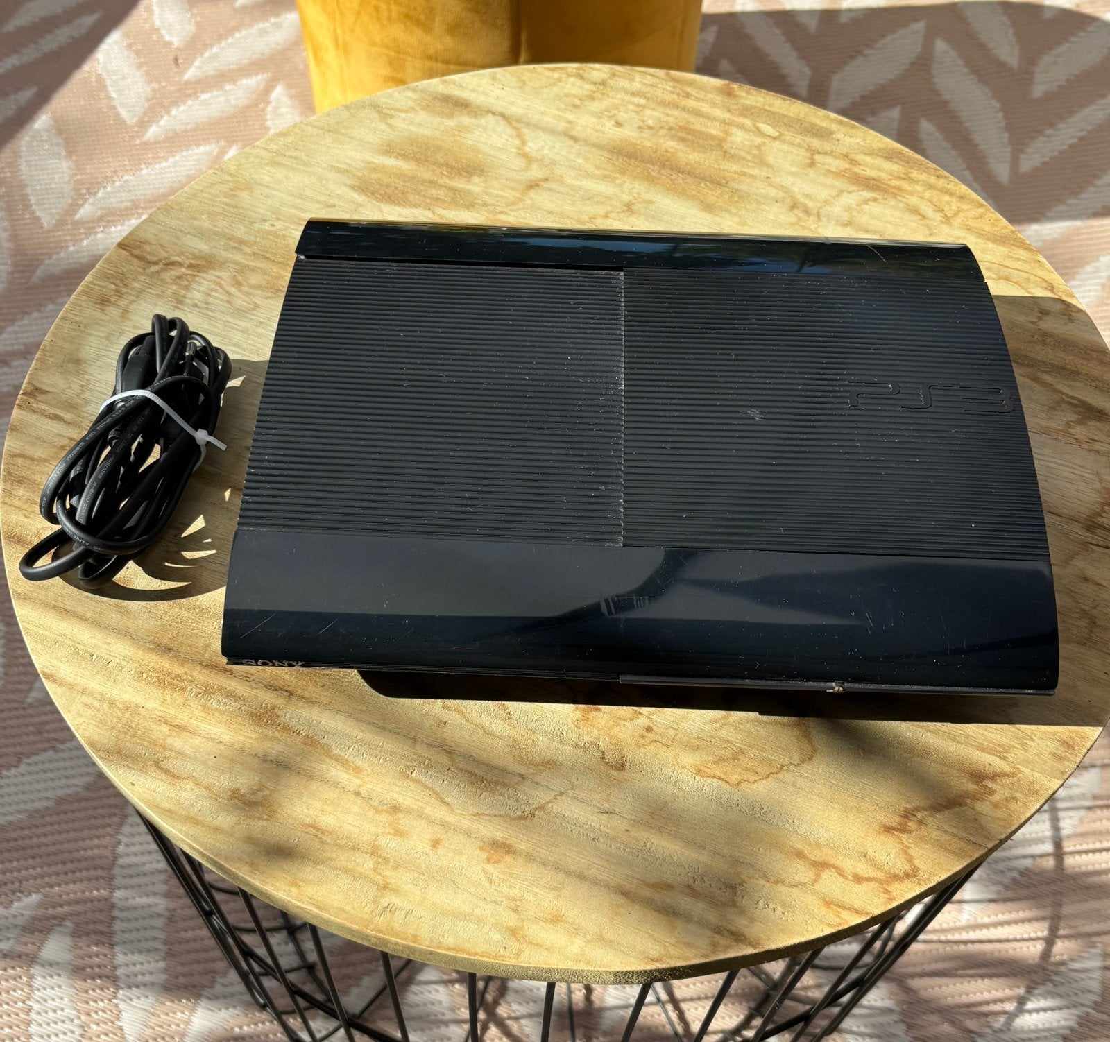 PlayStation 3 super slim (zonder controllers), Spelcomputers en Games, Gebruikt, Super Slim, Ophalen of Verzenden, 12 GB