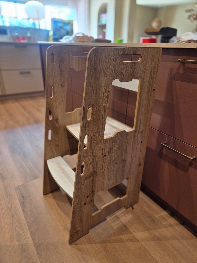 Houten leertoren /keukenhulp voor kinderen, Ophalen, Zo goed als nieuw, Overige typen