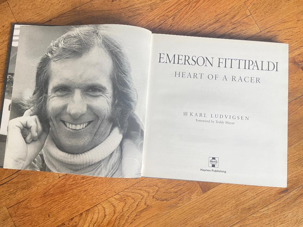 Emerson Fittipaldi heart of a racer - Karl Ludvigsen - F1, Nieuw, Ophalen of Verzenden, Overige sporten, Karl Ludvigsen