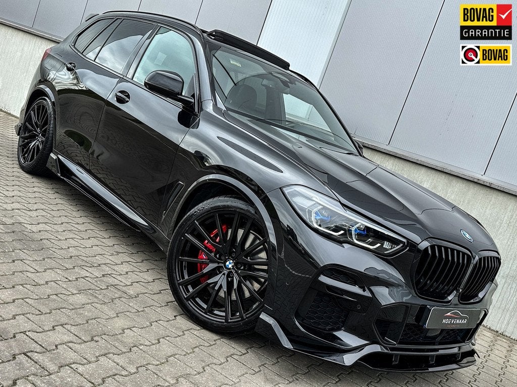BMW X5 Gereserveerd, 12 maanden, 394 pk, Zwart, Vierwielaandrijving