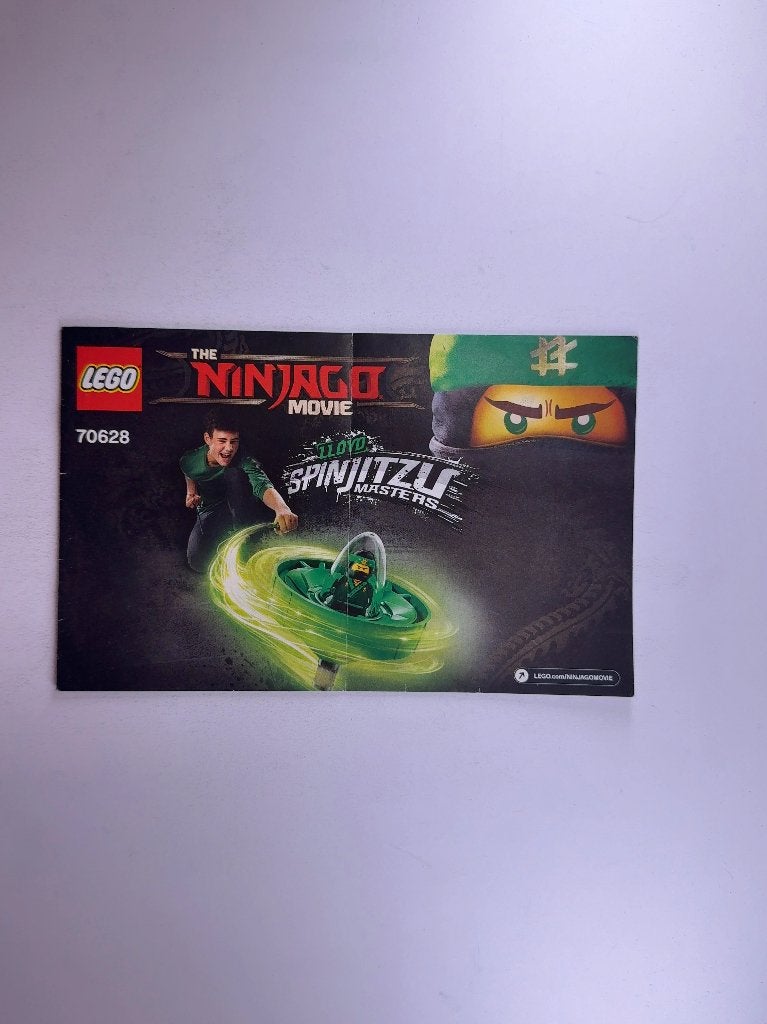 LEGO Ninjago 70628 (Instructions) Lloyd - Spinjitzu Master, Gebruikt, Lego, Overige typen, Ophalen of Verzenden