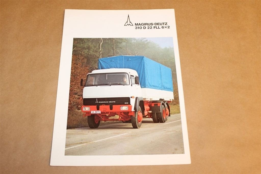 Brochure - Magirus-Deutz 310D vrachtwagen - Ca 1970, Ophalen of Verzenden, Zo goed als nieuw, Tractor en Landbouw