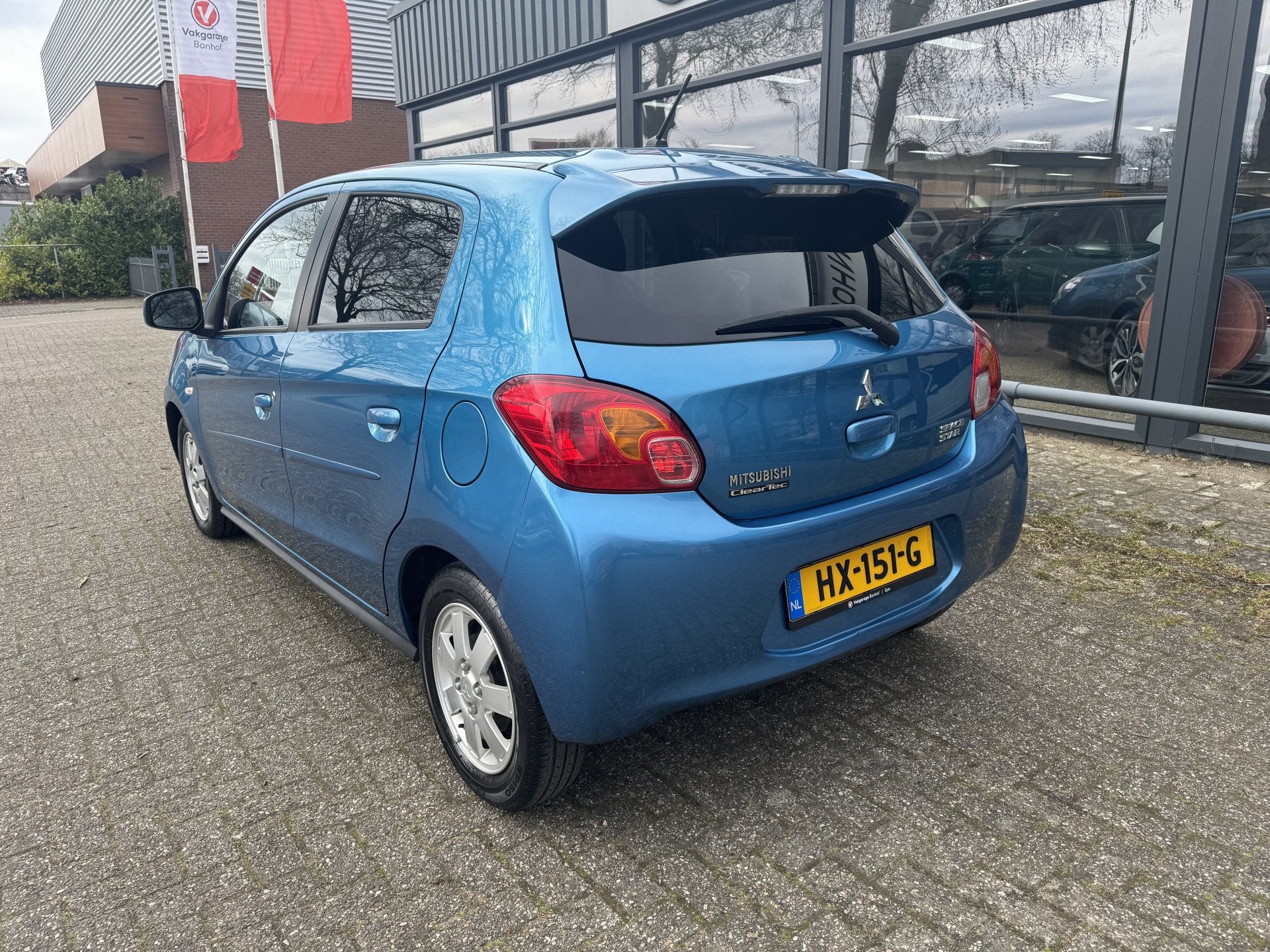 Mitsubishi Space Star 1.0 Bright (bj 2016, automaat), Stof, Gebruikt, Euro 6, 840 kg