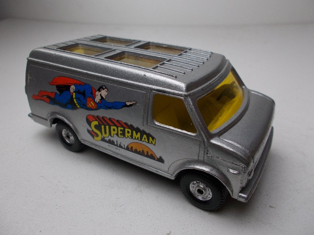 1980 Corgi Toys 435 SUPERMAN CHEVROLET VAN 1:32 Izgst (-E-), Ophalen of Verzenden, Zo goed als nieuw, Bus of Vrachtwagen, Corgi