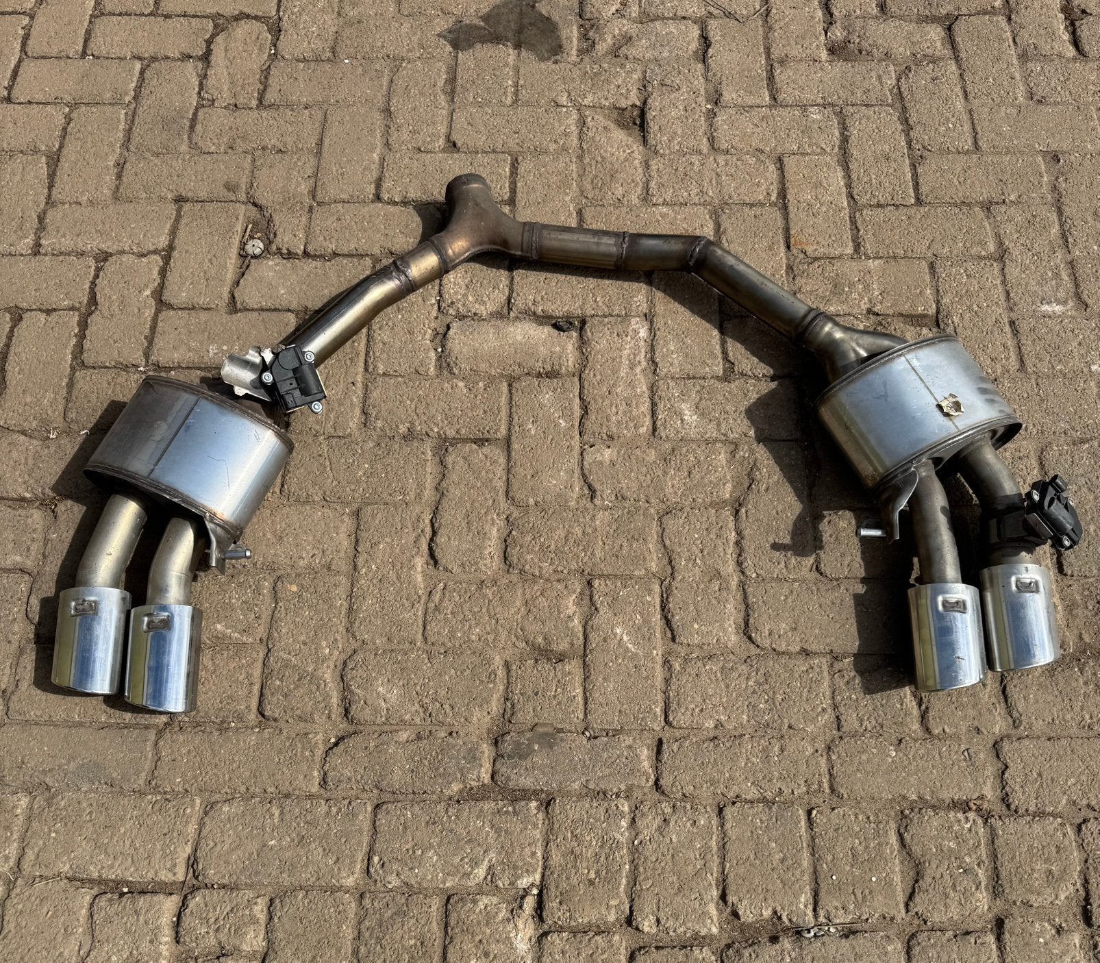 Audi S5 einddemper, Auto-onderdelen, Ophalen, Gebruikt, Audi
